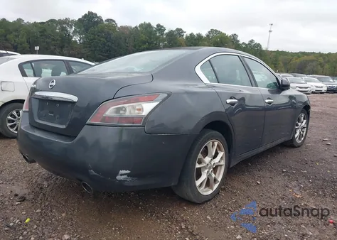2012 Nissan Maxima 3.5 S из США, поврежденный, VIN 1N4AA5AP5CC810159